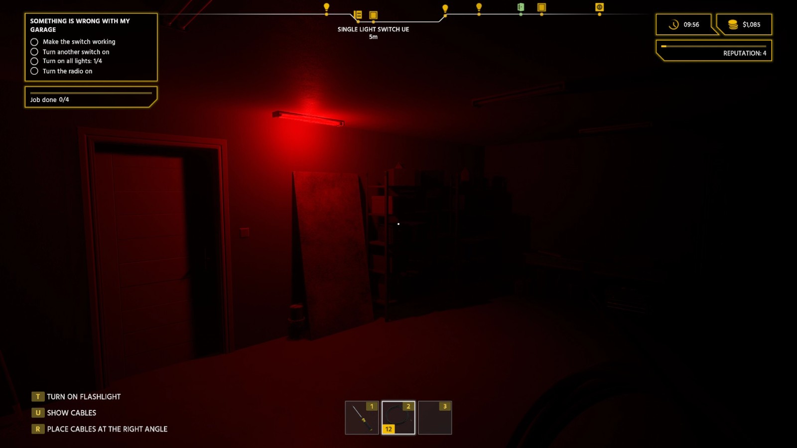 模拟电工游戏《电工模拟器：第一次震撼》免费登陆Steam