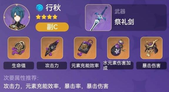 原神罗莎莉亚云堇永冻队怎么搭配？原神罗莎莉亚云堇永冻队搭配推荐