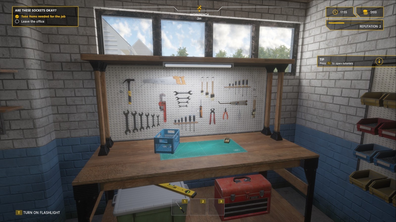 模拟电工游戏《电工模拟器：第一次震撼》免费登陆Steam