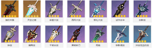 原神2022最强武器有哪些？原神2022最新最强武器排行