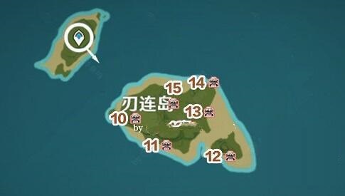 原神八重神子突破材料分布位置在哪里？原神八重神子突破材料分布位置一览