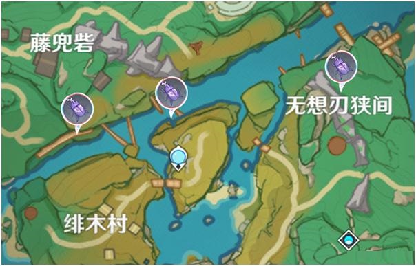 原神鬼兜虫采集位置在哪？原神最新鬼兜虫采集位置一览