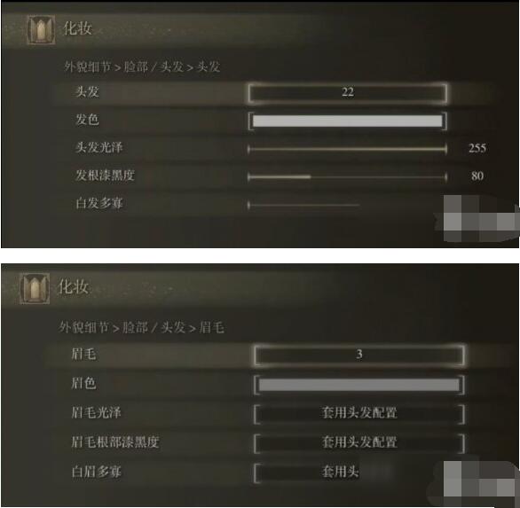 艾尔登法环银发美女怎么捏脸？艾尔登法环银发美女捏脸数据分享