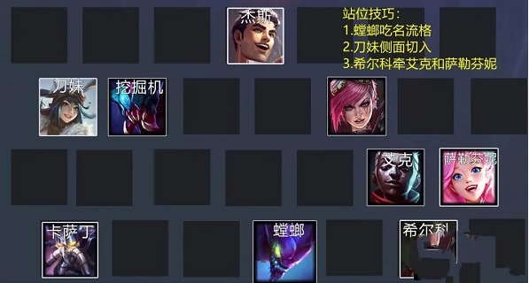 金铲铲之战霓虹之夜螳螂阵容怎么搭配？金铲铲之战霓虹之夜螳螂阵容搭配推荐