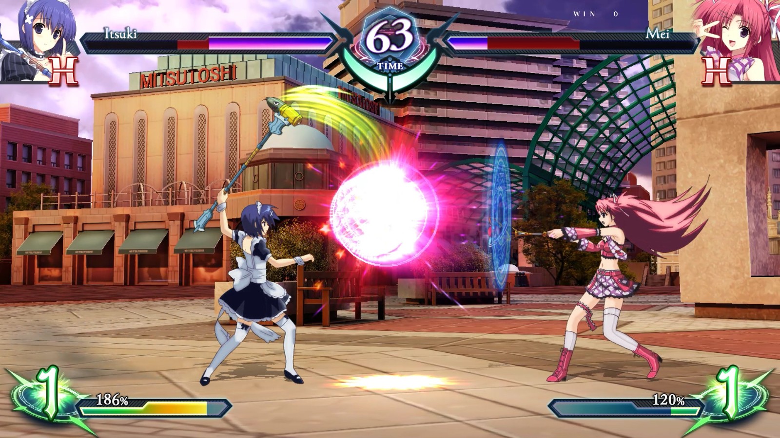 2D动漫格斗游戏《魅影破坏者:Omnia》免费试玩版登陆Steam