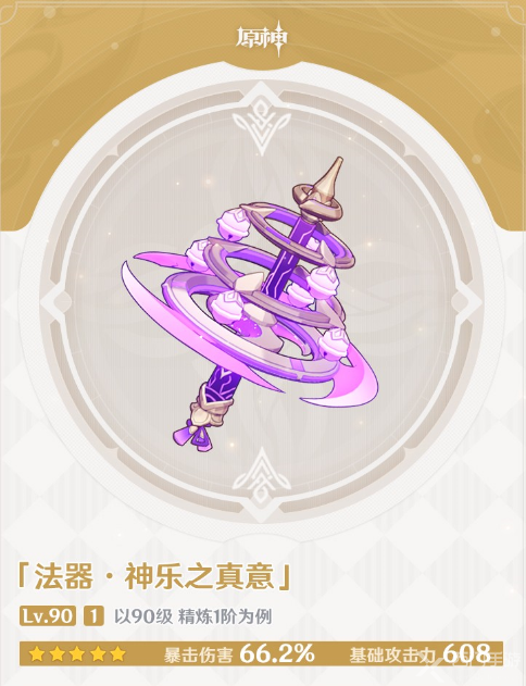 原神神乐之真意效果怎么搭配？原神神乐之真意效果搭配推荐