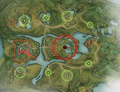 天涯明月刀手游馥郁之战野兽首领在什么地方？天涯明月刀手游馥郁之战野兽首领位置一览