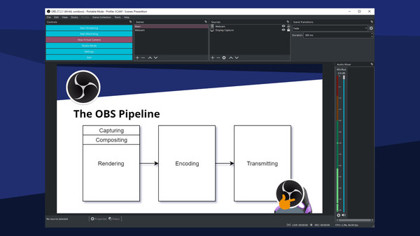 免费开源流媒体软件 OBS Studio 正式上架Steam 支持Windows和macOS