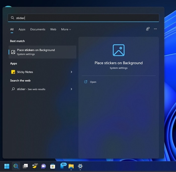 Win11将会新增桌面定制工具“贴纸编辑器”