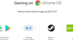 Steam  Alpha 版可在部分新的 Chromebook 上使用