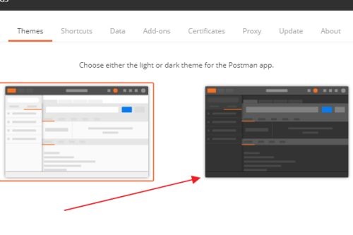 Postman黑色背景如何设置？Postman黑色背景设置教程