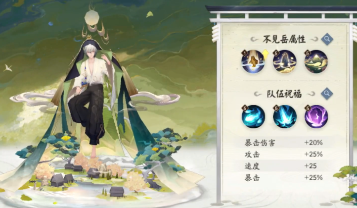 阴阳师不见岳爬塔双玉藻前阵容怎么搭配？阴阳师观山不见爬塔双玉藻前阵容搭配推荐