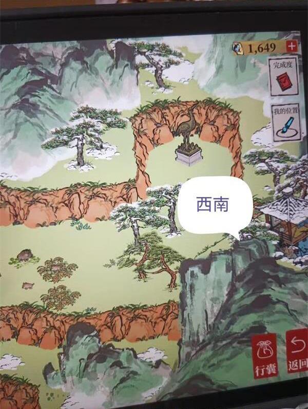 江南百景图怎么转动铜鹤雕像方向？江南百景图转动铜鹤雕像方向方法