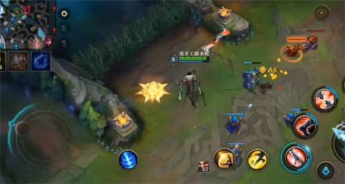 英雄联盟手游德莱文怎么接斧头?英雄联盟手游德莱文接斧头技巧