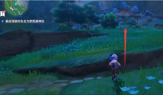 原神绀田村东北方的荒废神社在哪里?原神绀田村东北方的荒废神社位置介绍