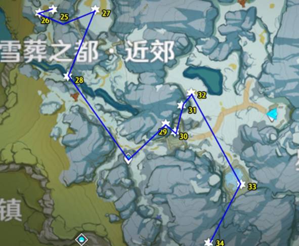 原神龙脊雪山绯红玉髓在哪里?原神龙脊雪山绯红玉髓位置介绍