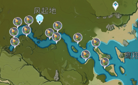 原神金鱼草在哪里？原神金鱼草位置介绍