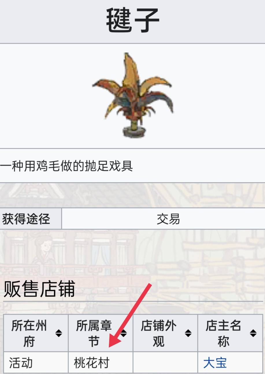 江南百景图毽子在哪里?江南百景图毽子位置介绍
