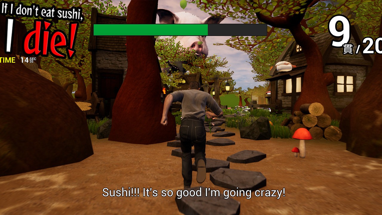 《是时候吃点寿司了,否则我们会死的!》上架Steam 6月22日发售
