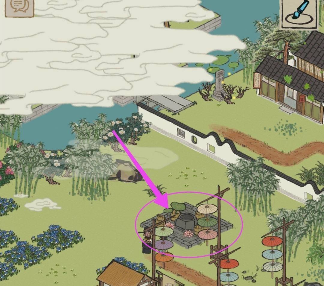 江南百景图西井许心愿在哪?江南百景图西井许心愿位置介绍