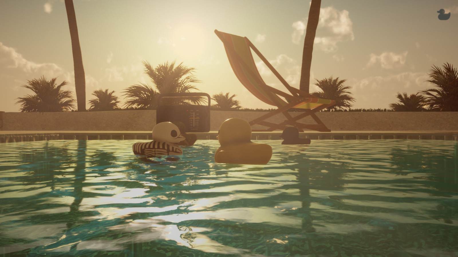 休闲放置类游戏《小黄鸭模拟器》现已在Steam平台发售