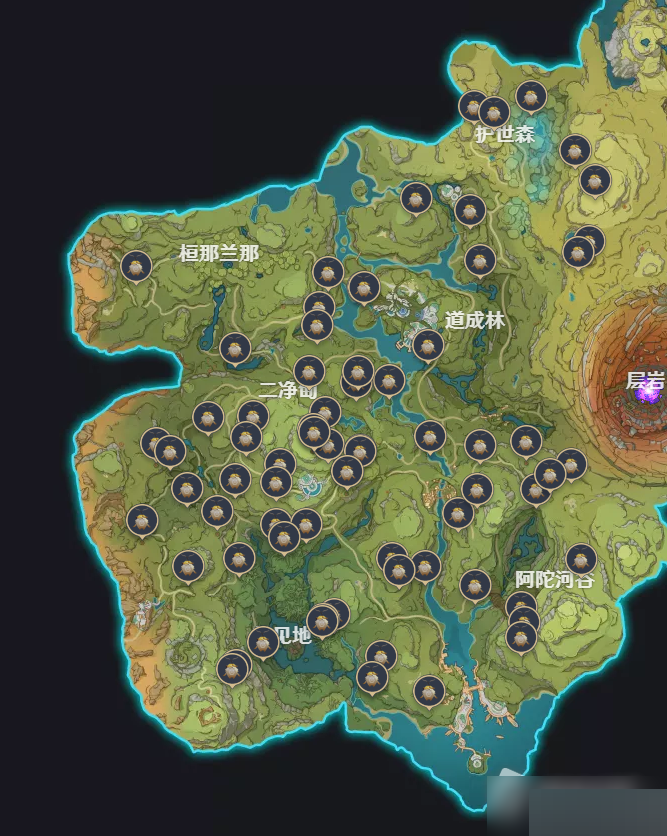 原神兰那罗在哪里？原神兰那罗分布位置介绍