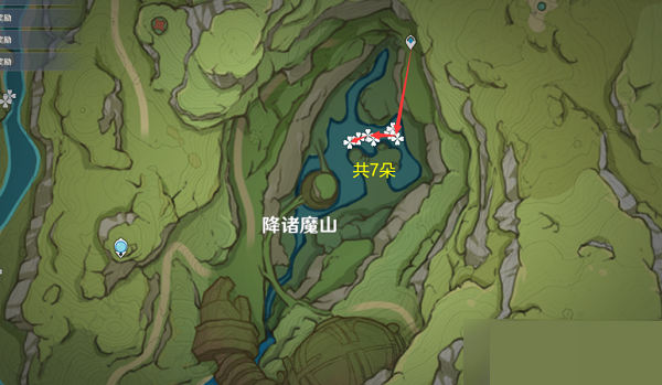 原神月莲在哪里采集？原神月莲采集路线图