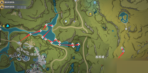 原神月莲在哪里采集？原神月莲采集路线图