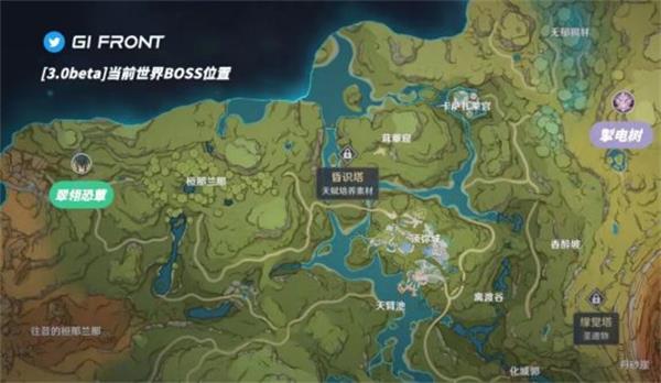 原神昏识塔位置在哪里?原神昏识塔位置位置介绍