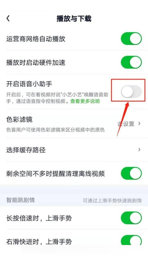 爱奇艺怎么开启语音小助手?爱奇艺开启语音小助手方法