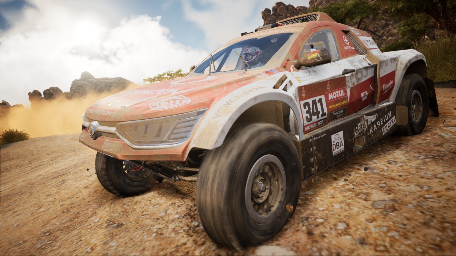 多人竞速赛车游戏《达喀尔拉力赛》于10月4日发售
