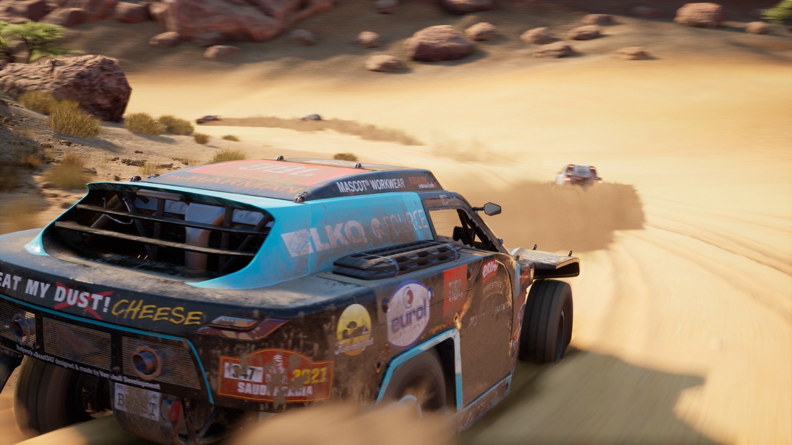 多人竞速赛车游戏《达喀尔拉力赛》于10月4日发售