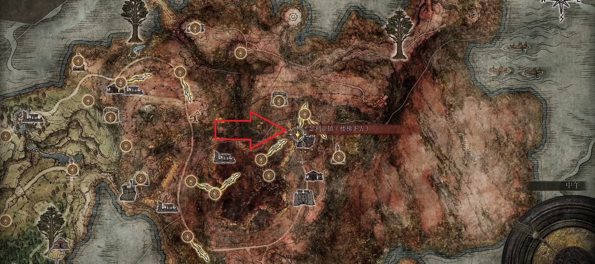 艾尔登法环瑟利亚镇在哪?艾尔登法环瑟利亚镇位置介绍