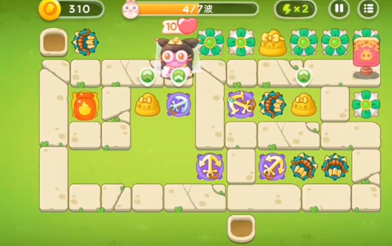 保卫萝卜4白萝卜传奇第56关怎么通关?保卫萝卜4白萝卜传奇第56关通关攻略