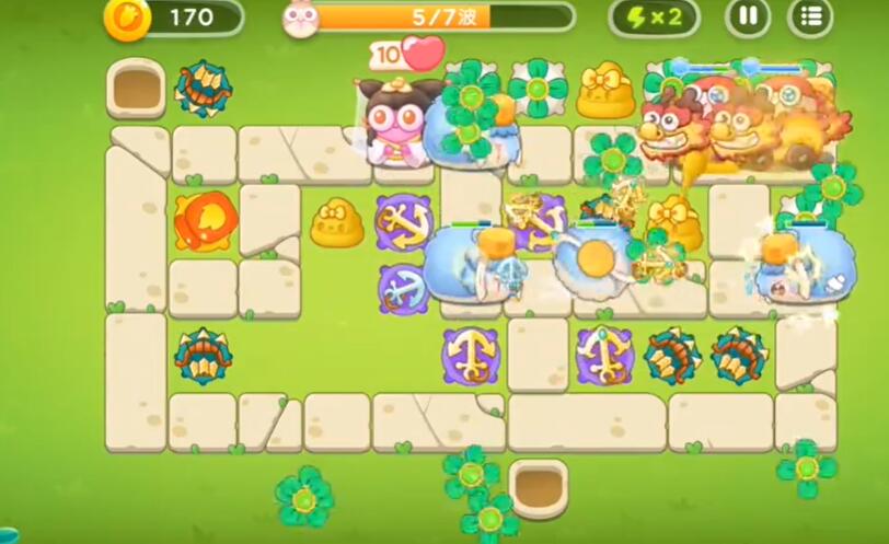 保卫萝卜4白萝卜传奇第56关怎么通关?保卫萝卜4白萝卜传奇第56关通关攻略