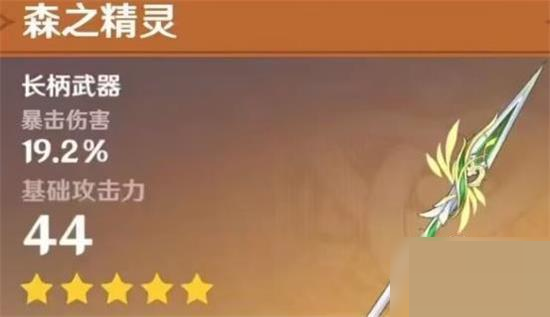 原神森之精灵属性是什么?原神森之精灵属性介绍