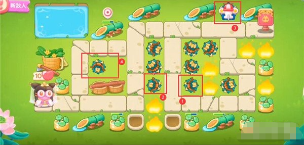 保卫萝卜4白萝卜传奇第42关怎么通关？保卫萝卜4白萝卜传奇第42关通关攻略