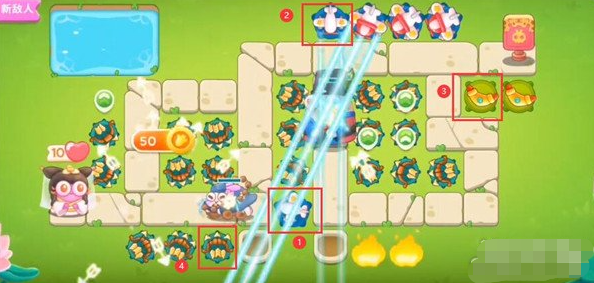 保卫萝卜4白萝卜传奇第42关怎么通关？保卫萝卜4白萝卜传奇第42关通关攻略
