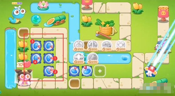 保卫萝卜4白萝卜传奇第45关怎么通关？保卫萝卜4白萝卜传奇第45关通关攻略