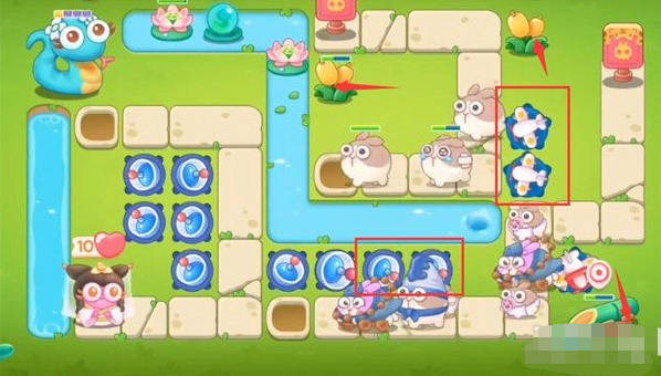 保卫萝卜4白萝卜传奇第45关怎么通关？保卫萝卜4白萝卜传奇第45关通关攻略