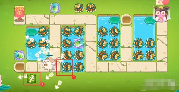 保卫萝卜4白萝卜传奇第44关怎么通关？保卫萝卜4白萝卜传奇第44关通关攻略