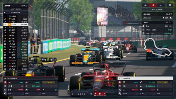 模拟游戏《F1车队经理2022》已在Steam发售