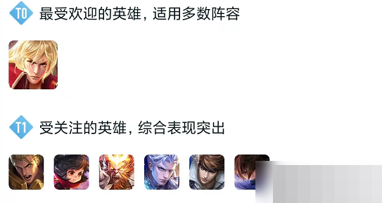 王者荣耀S29打野英雄强度排行是什么？王者荣耀S29打野英雄强度排行介绍