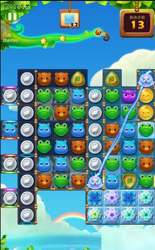 开心消消乐第+145关怎么过?开心消消乐第+145关通关攻略