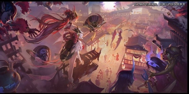 《王者荣耀》不知火舞新皮肤绯月行