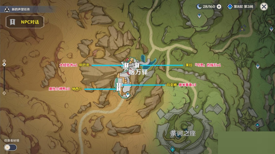 原神3.2所有NPC隐藏对话有什么奖励?原神3.2所有NPC隐藏对话奖励介绍