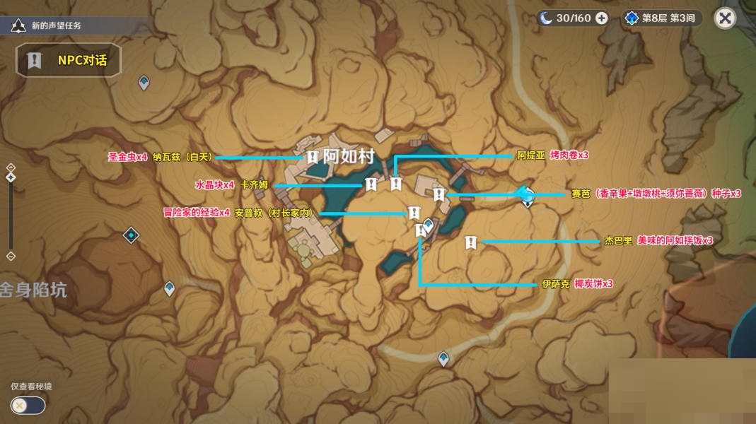 原神3.2所有NPC隐藏对话有什么奖励?原神3.2所有NPC隐藏对话奖励介绍