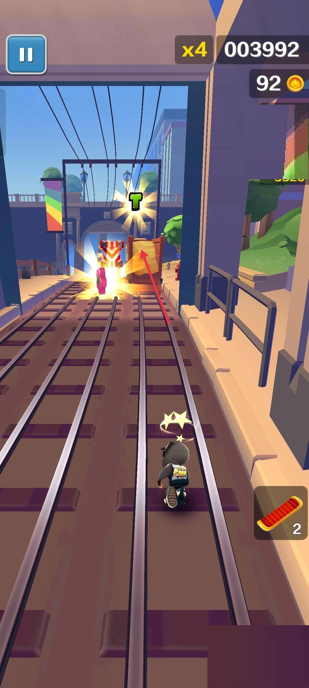 地铁跑酷怎么跳上火车?地铁跑酷跳上火车方法