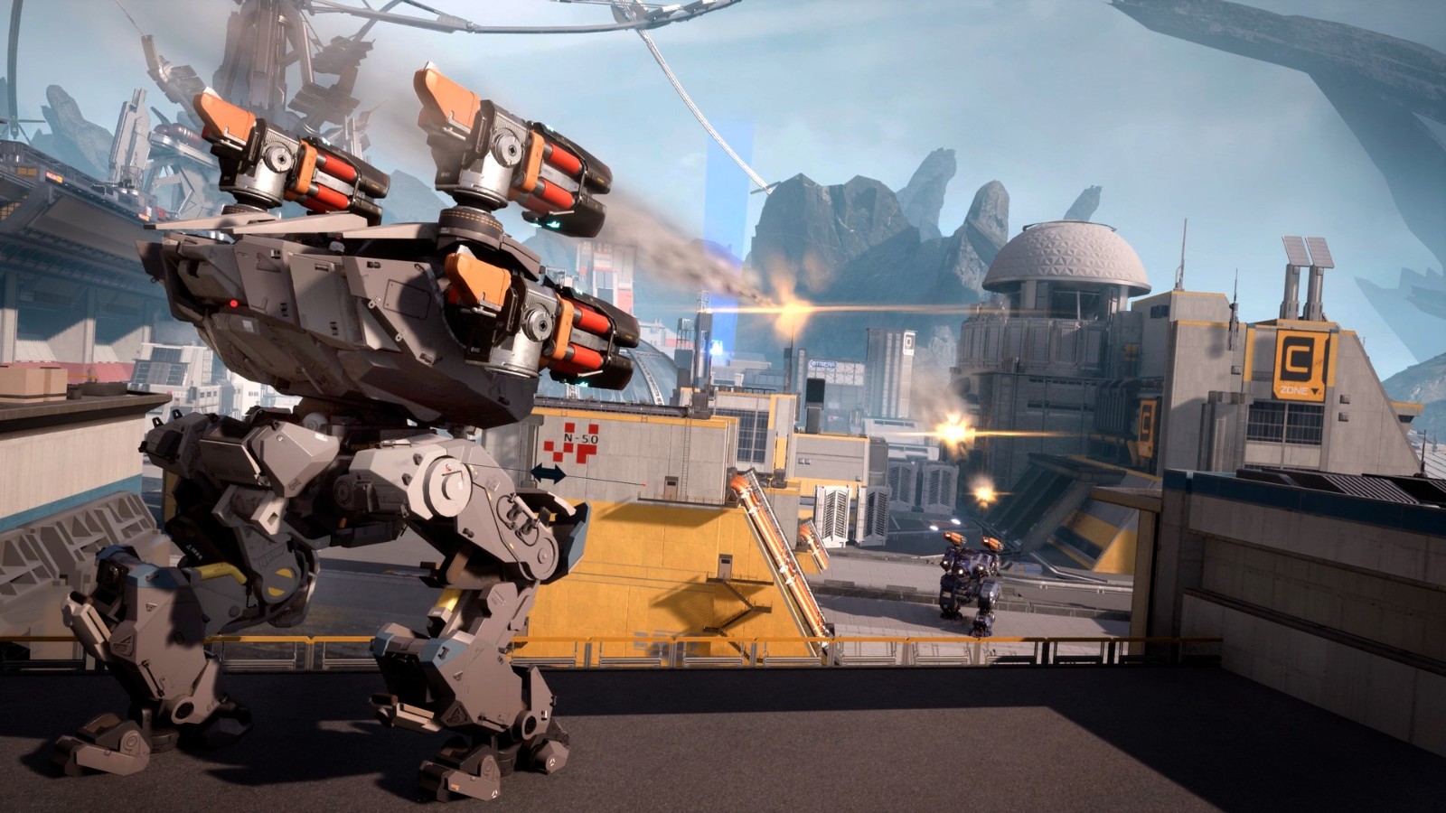 多人第三人称机械射击游戏《战争机器人：前线》公布