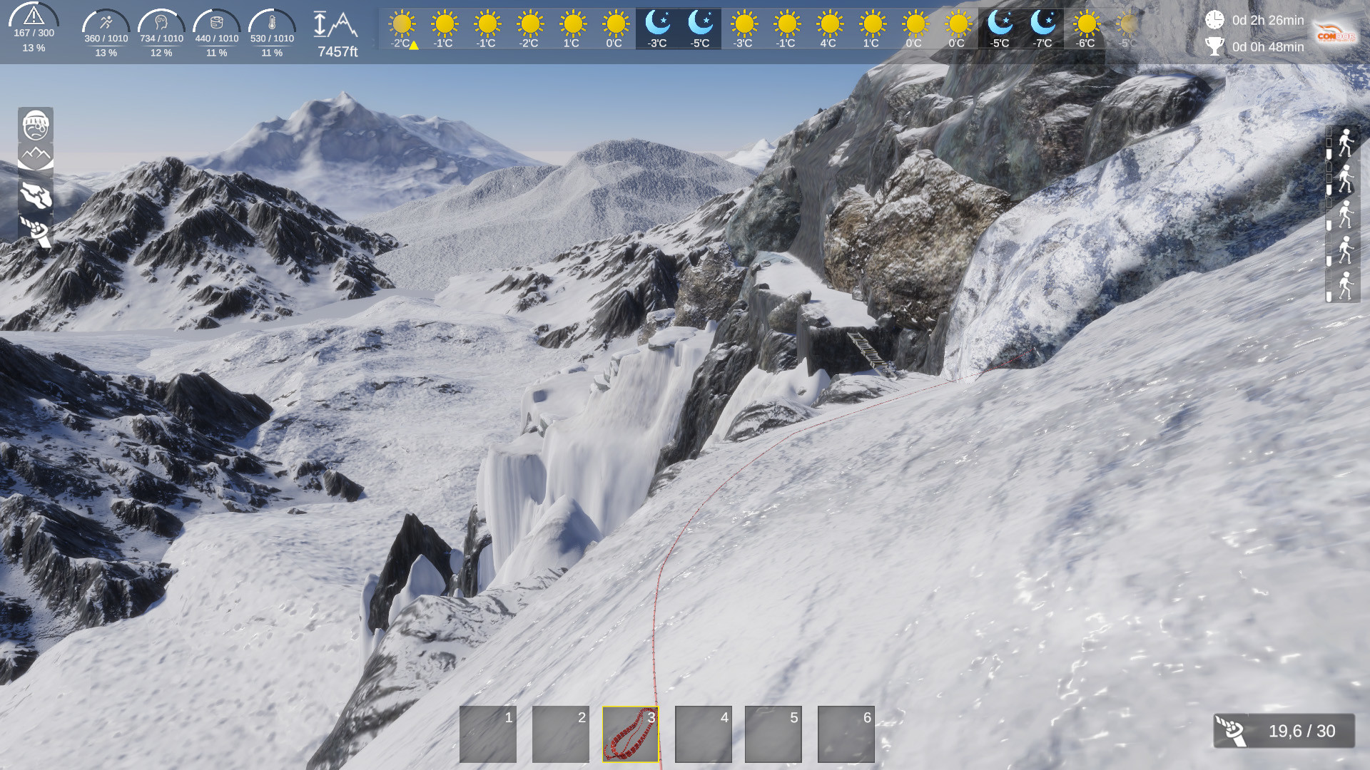 生存模拟游戏《攀登者:天空是极限》已在Steam发售